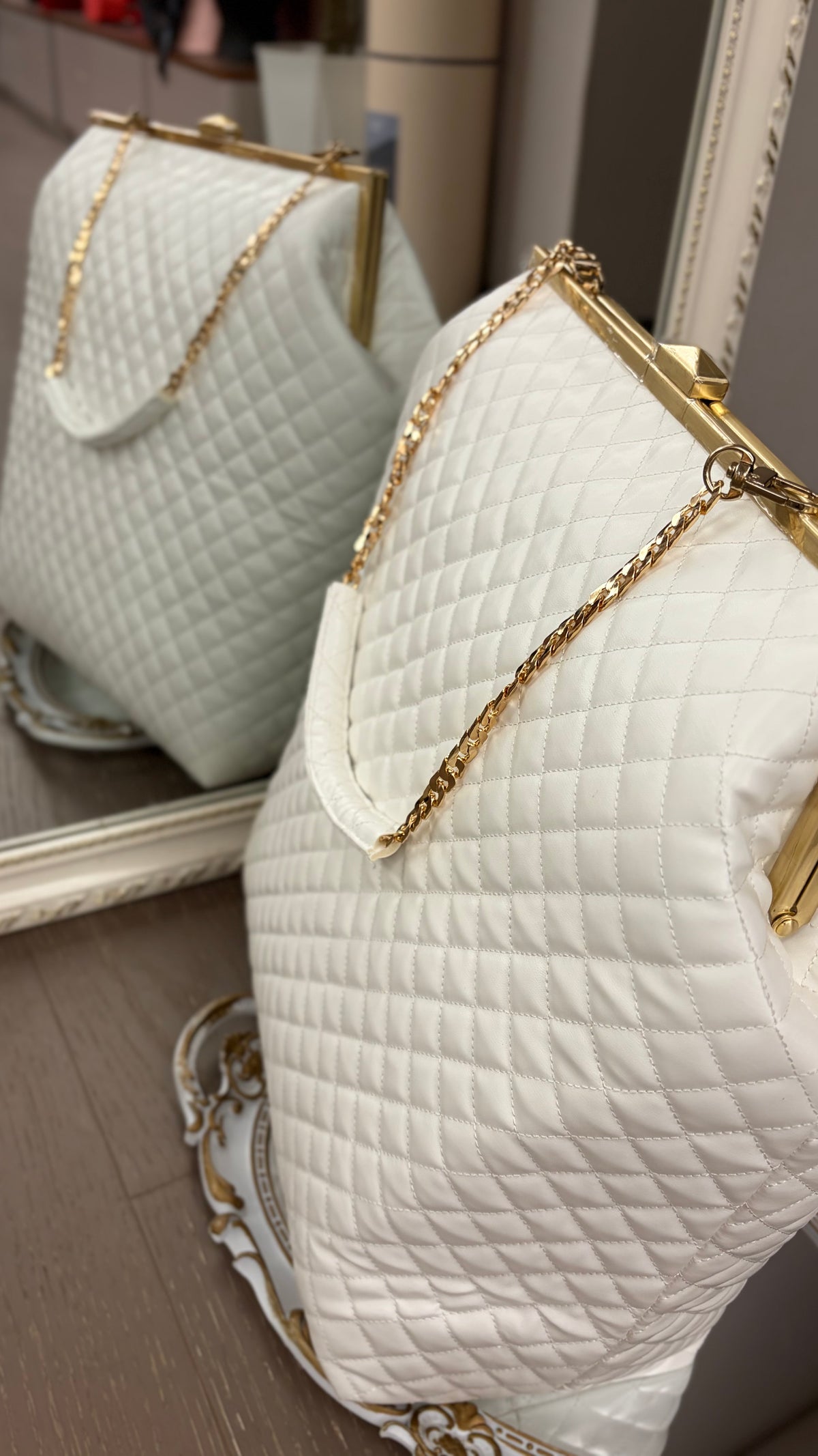 Quilted Handbag🌺Vintage Rhombus Clutch