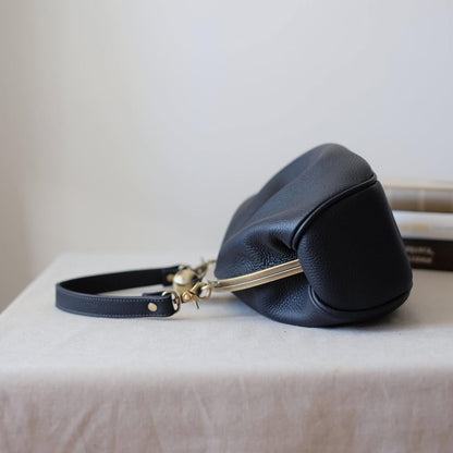 Medium version of a bag with a clasp
