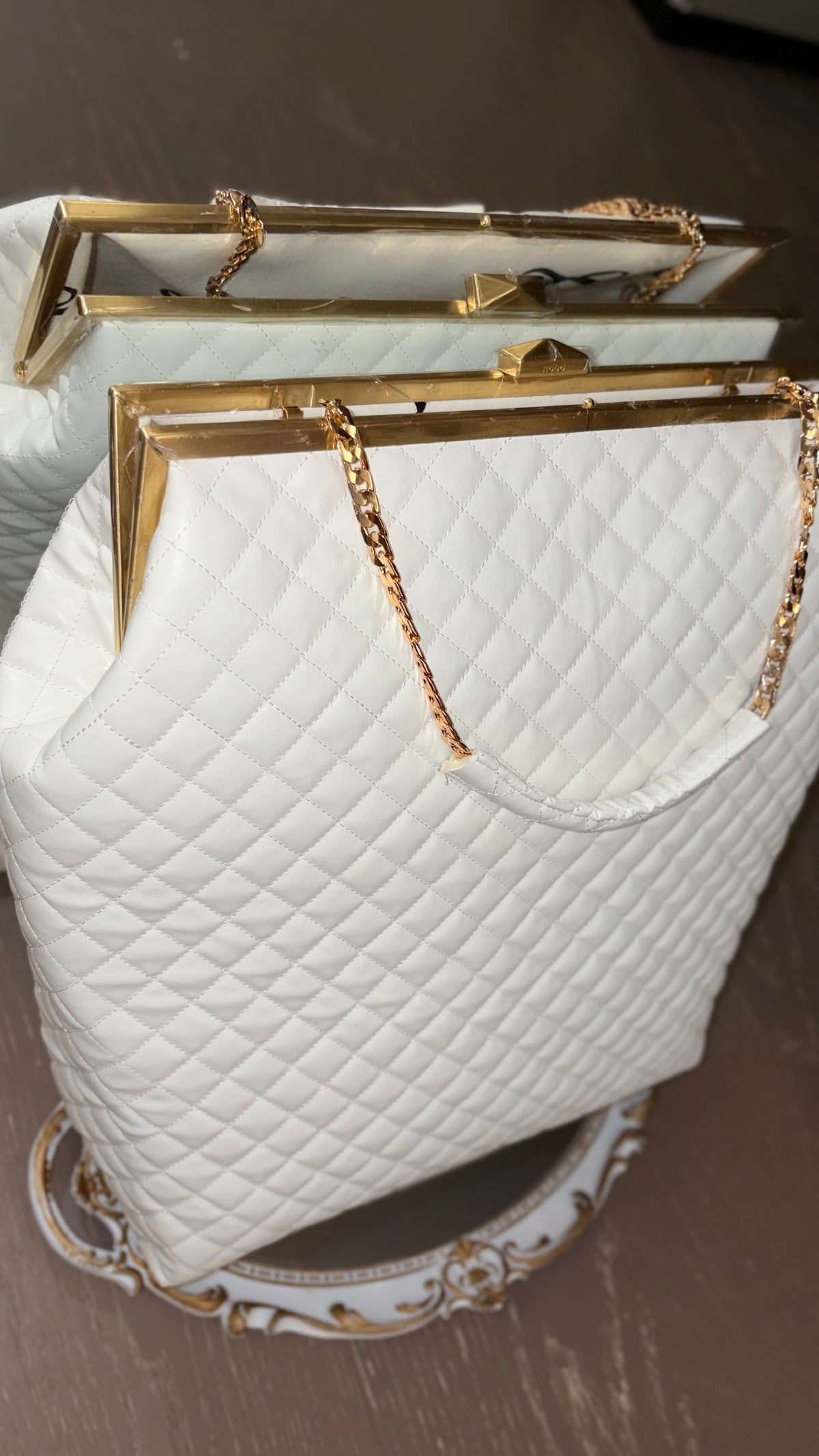 Quilted Handbag🌺Vintage Rhombus Clutch