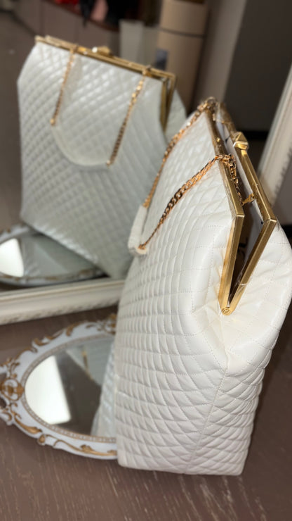Quilted Handbag🌺Vintage Rhombus Clutch