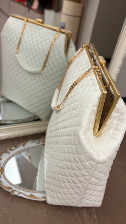Quilted Handbag🌺Vintage Rhombus Clutch