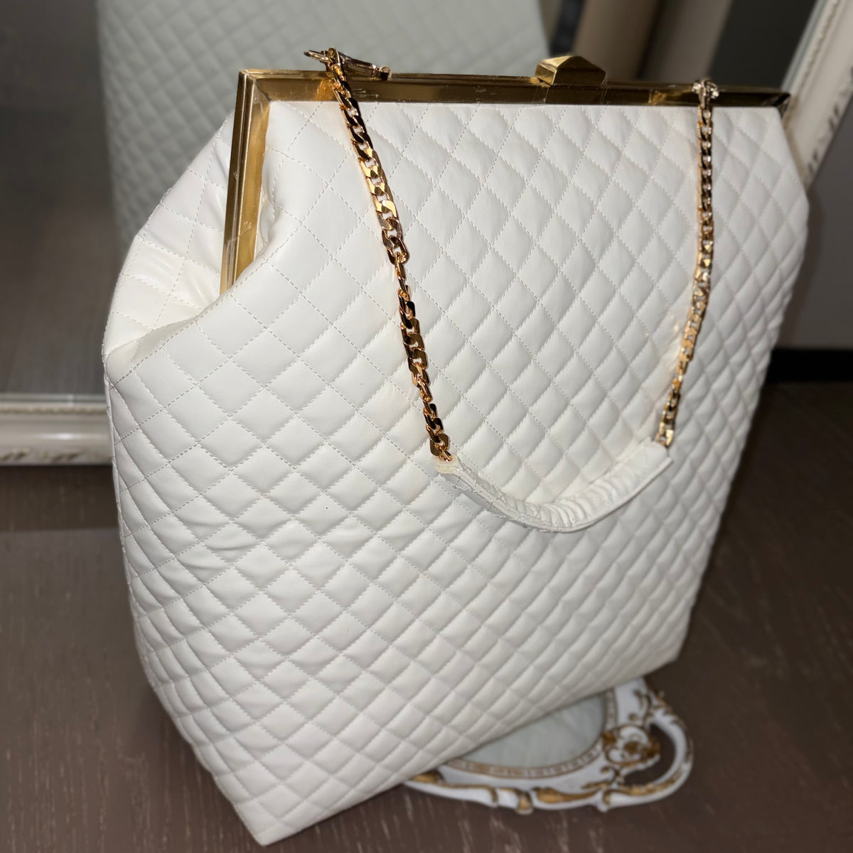Quilted Handbag🌺Vintage Rhombus Clutch