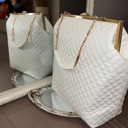 Quilted Handbag🌺Vintage Rhombus Clutch