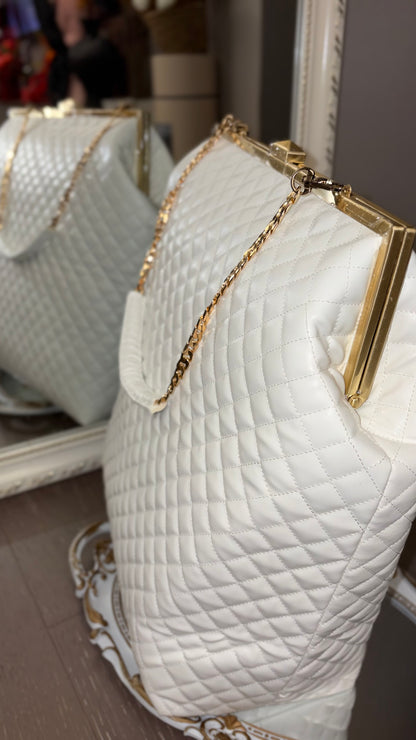 Quilted Handbag🌺Vintage Rhombus Clutch