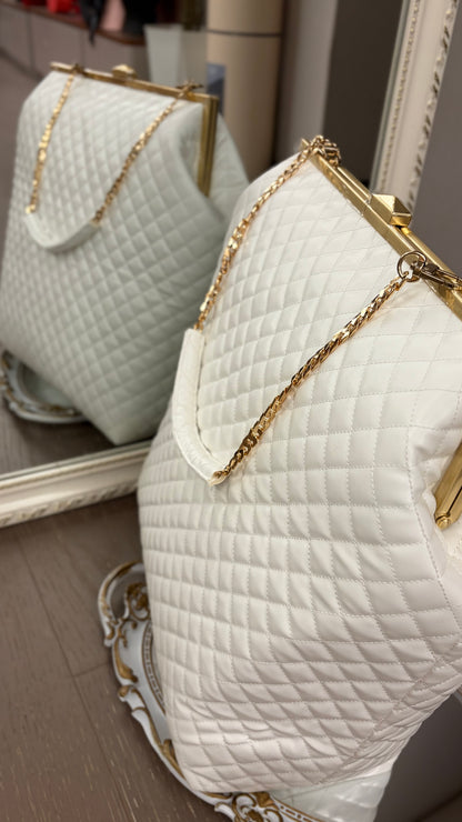 Quilted Handbag🌺Vintage Rhombus Clutch