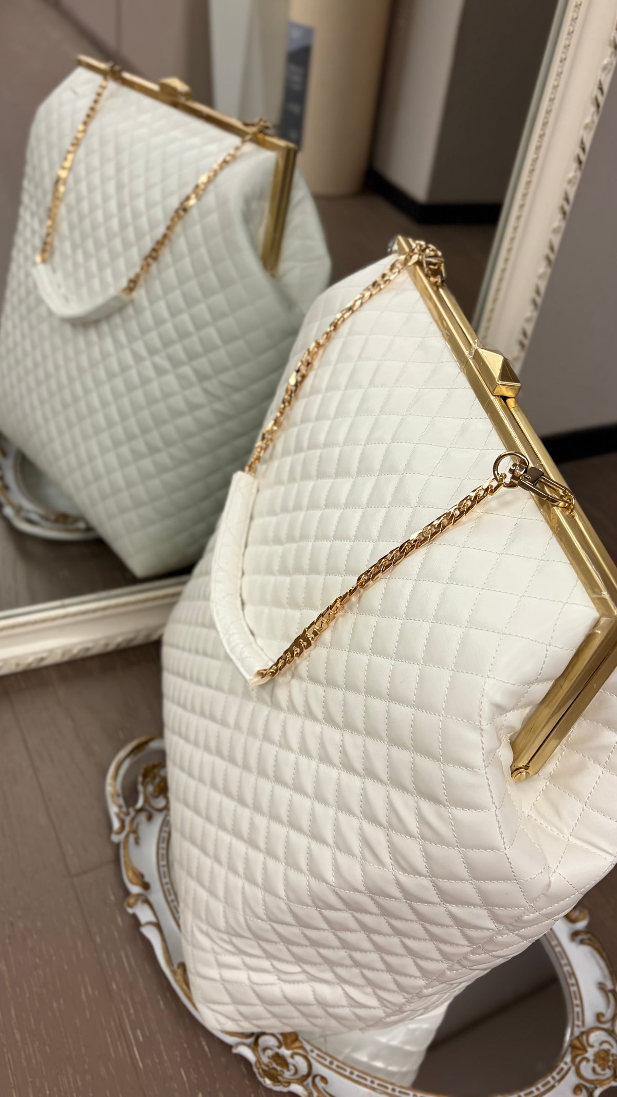 Quilted Handbag🌺Vintage Rhombus Clutch