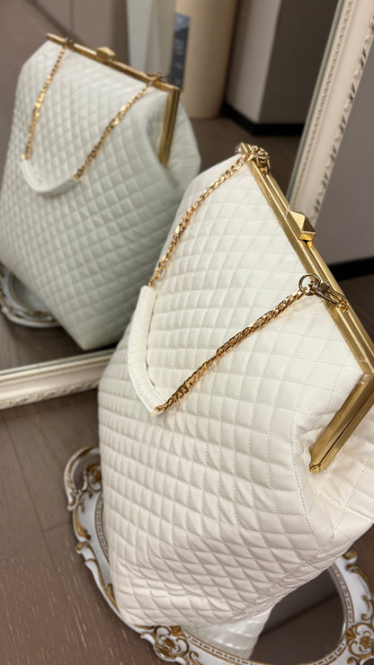 Quilted Handbag🌺Vintage Rhombus Clutch