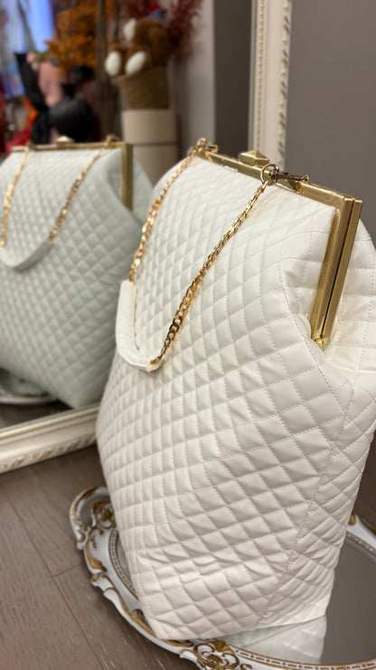Quilted Handbag🌺Vintage Rhombus Clutch