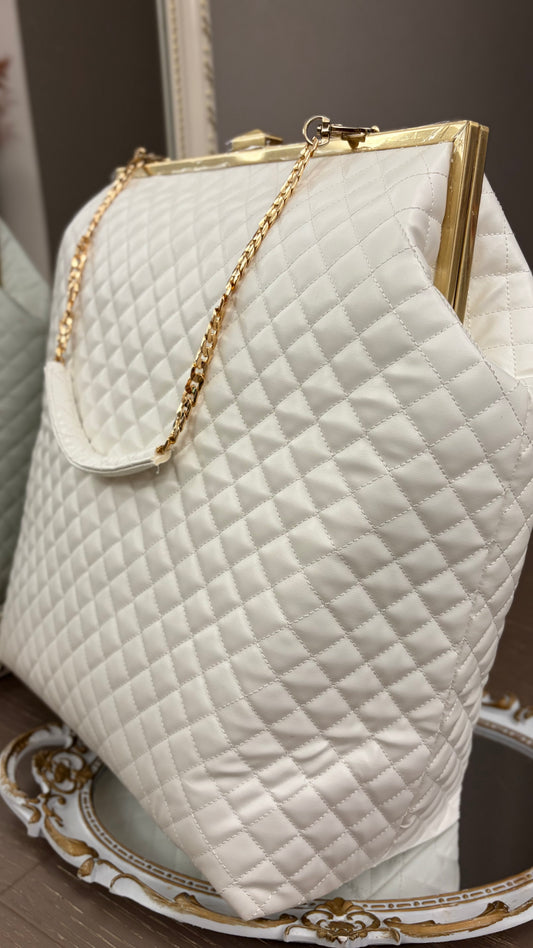 Quilted Handbag🌺Vintage Rhombus Clutch