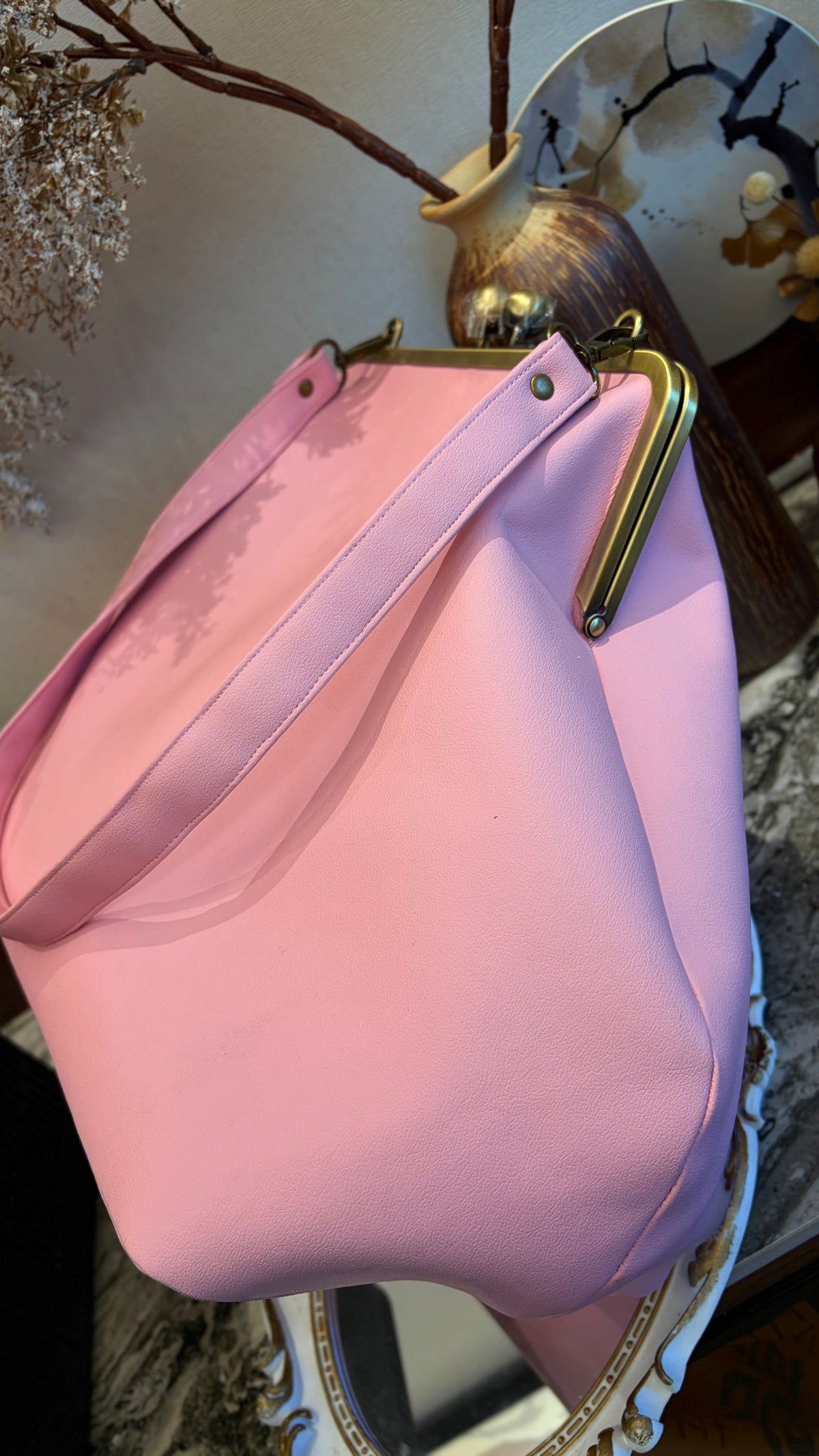 Pink Handlebag,20x12x8inch