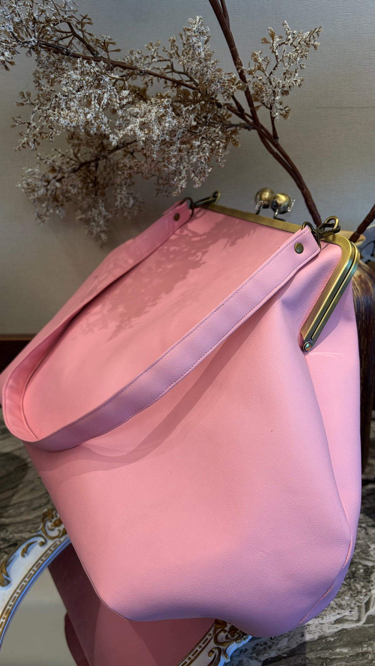 Pink Handlebag,20x12x8inch