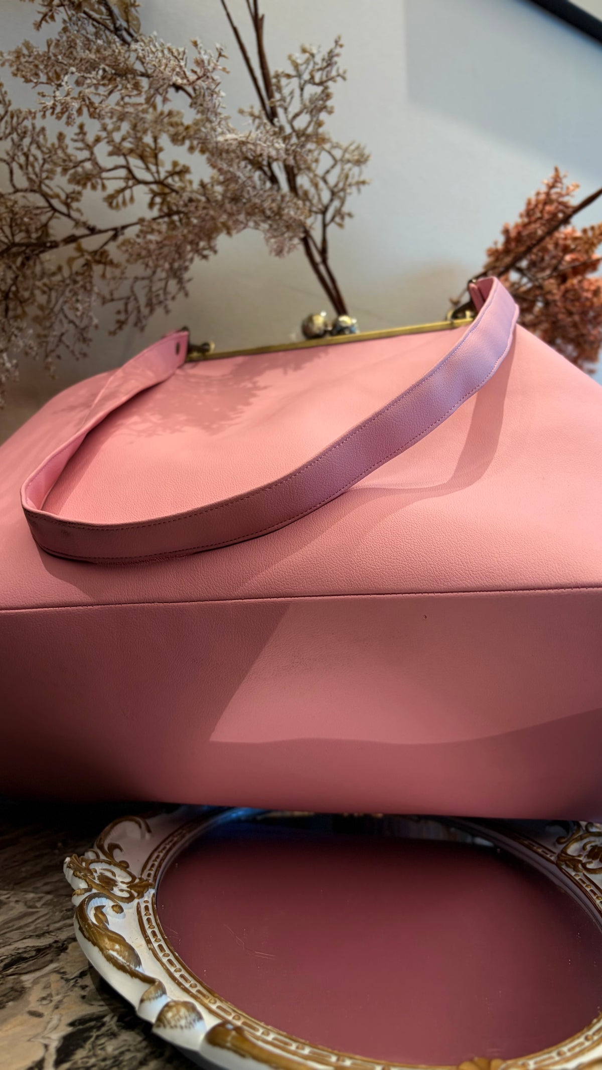 Pink Handlebag,20x12x8inch