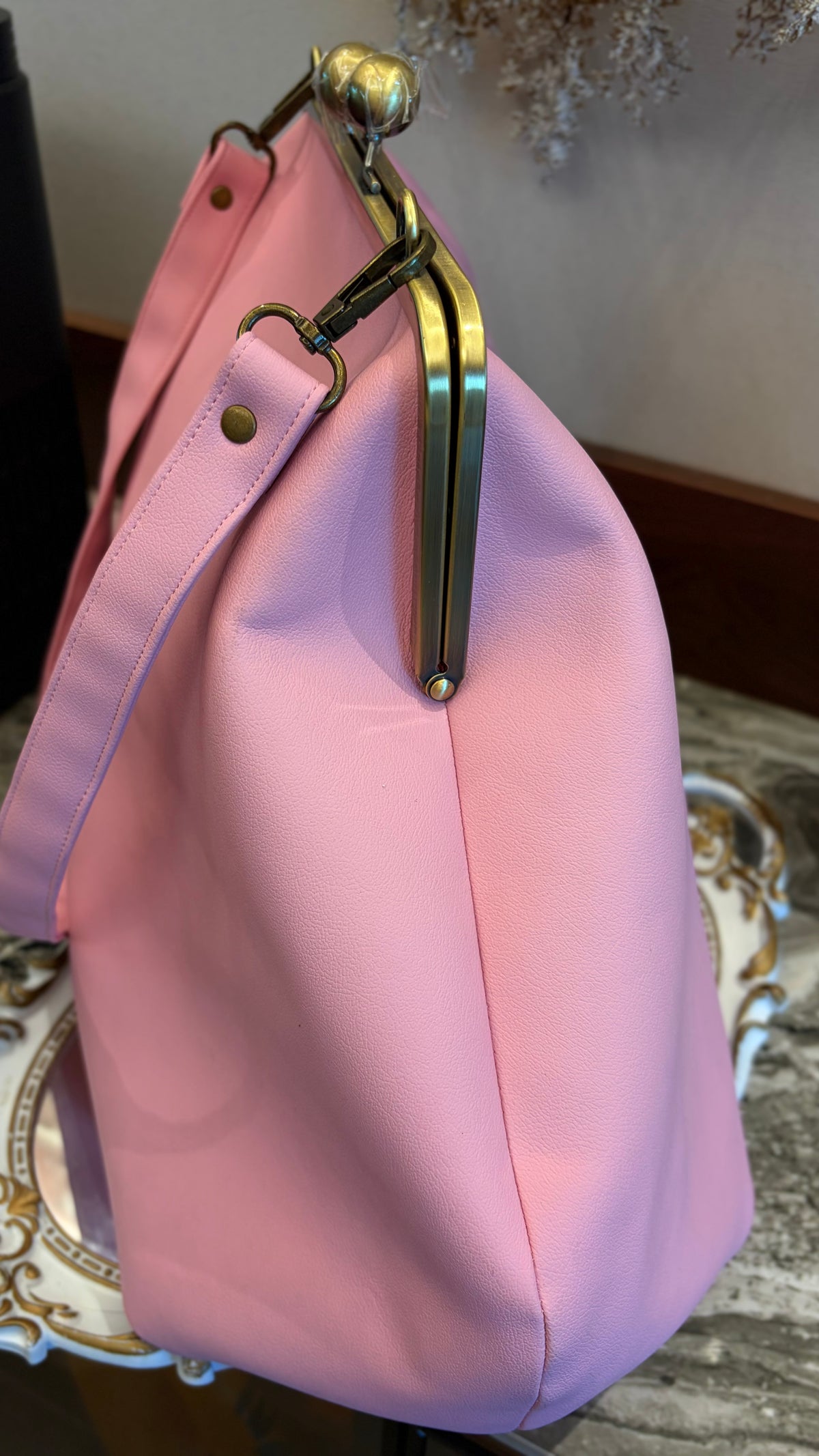 Pink Handlebag,20x12x8inch