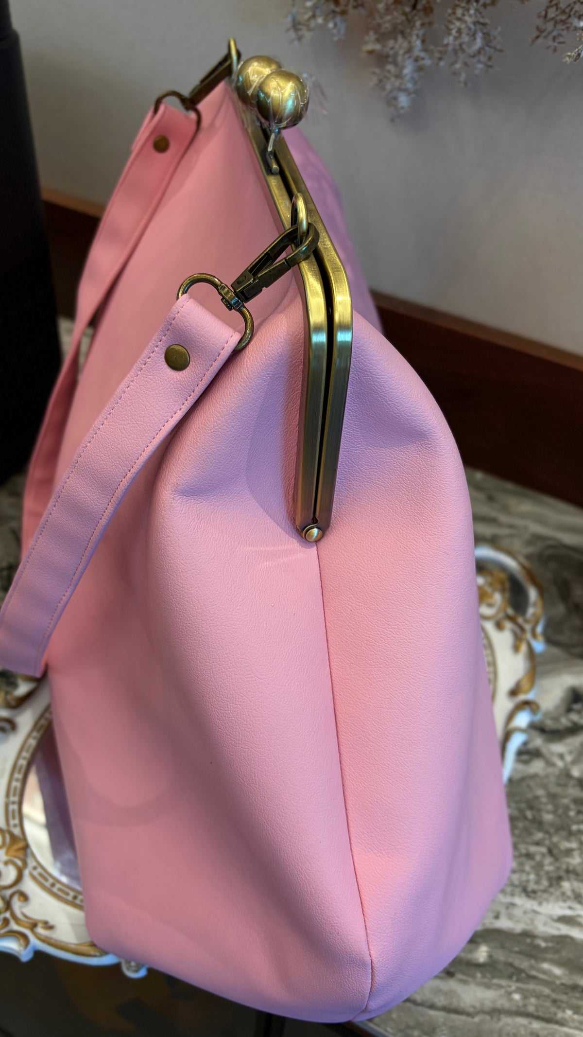 Pink Handlebag,20x12x8inch