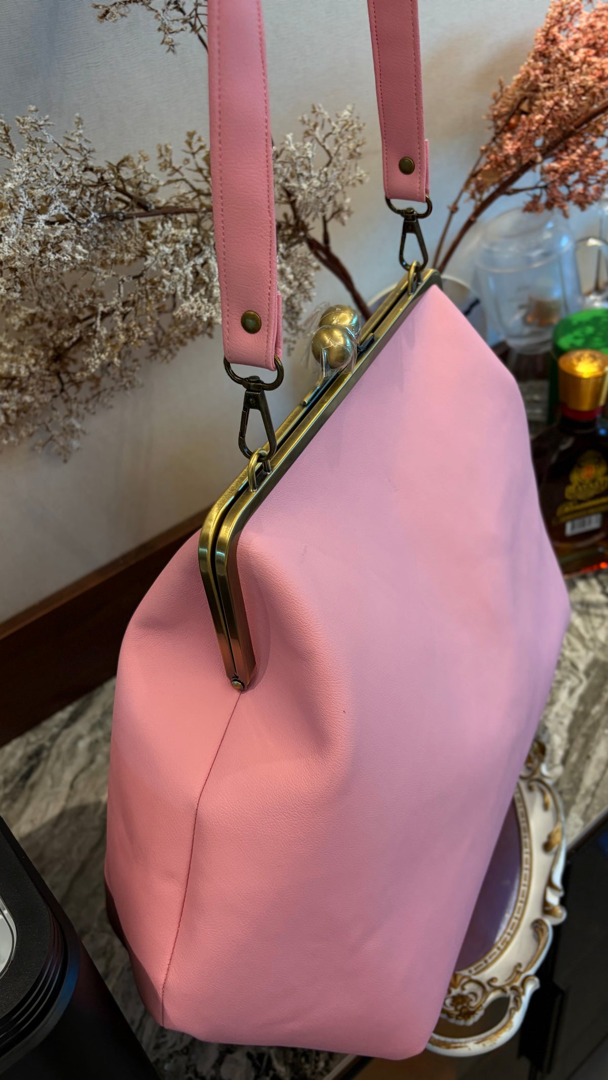 Pink Handlebag,20x12x8inch