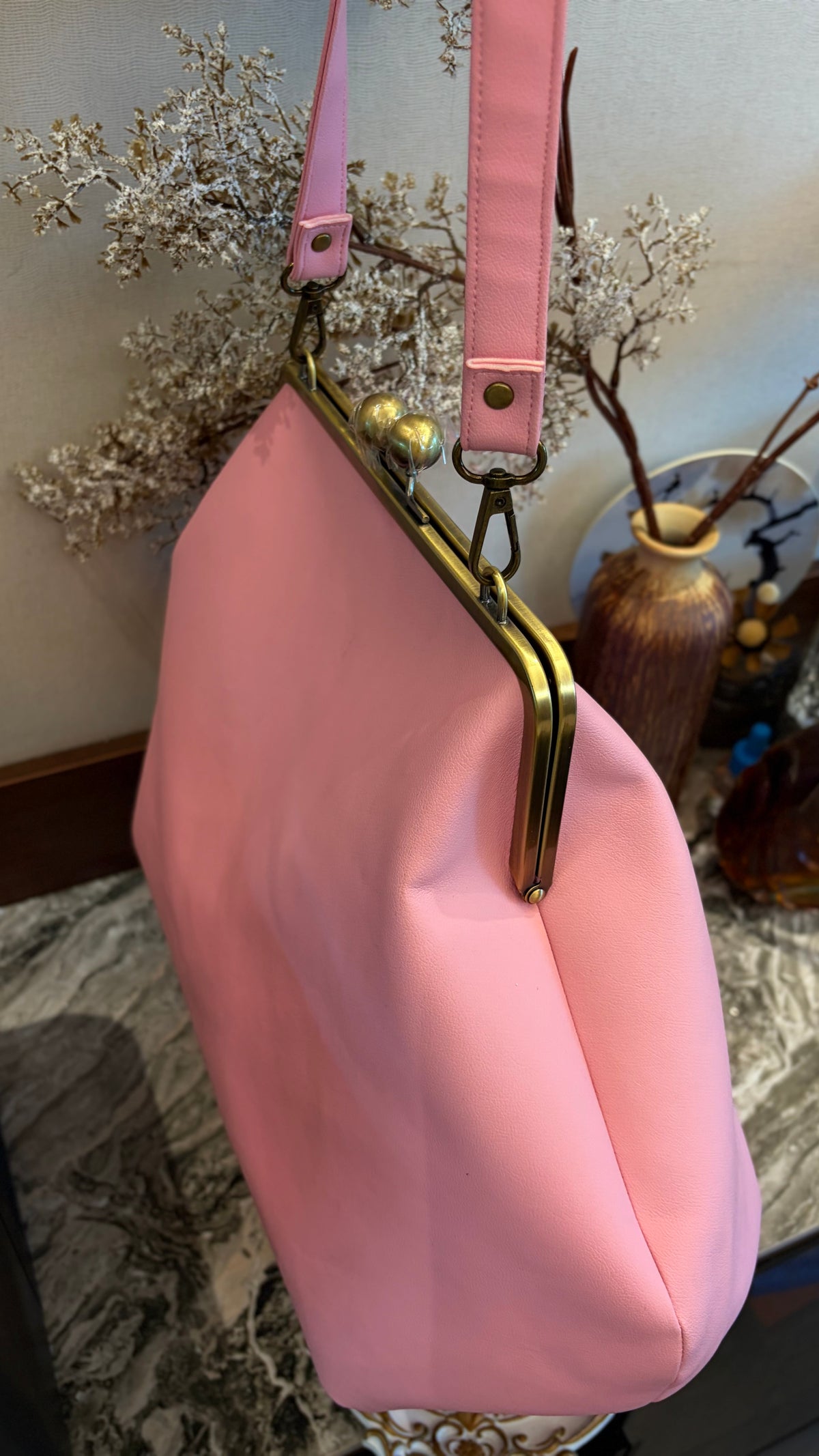 Pink Handlebag,20x12x8inch