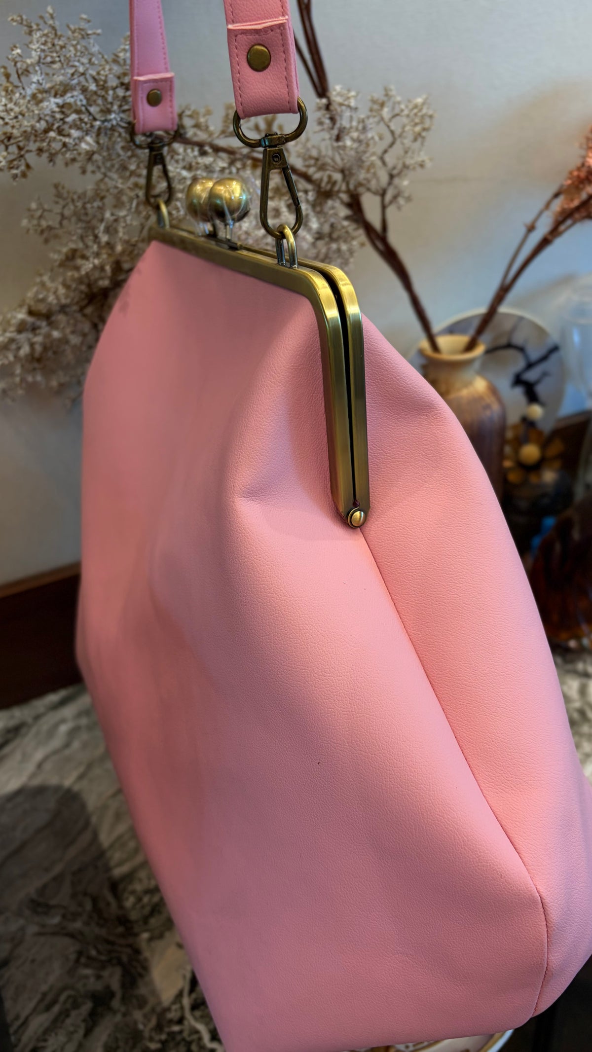 Pink Handlebag,20x12x8inch