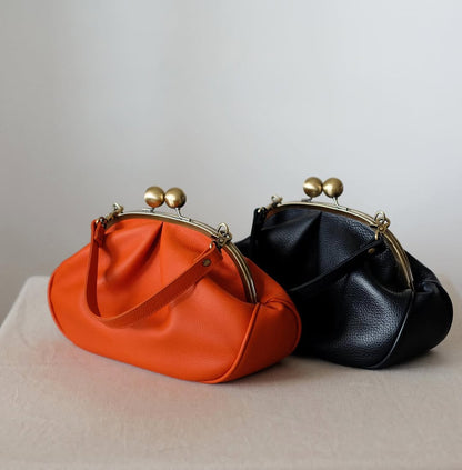 Medium version of a bag with a clasp